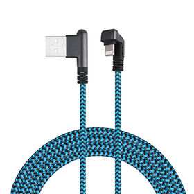 Gaming-USB-Ladekabel, L- und U-Form-Design mit Zinklegierungsgehäuse für langlebiges, schnelles Aufladen