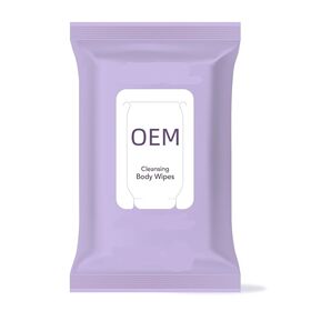 Lingettes Extra Larges Nettoyantes pour le Corps, Lingettes de Douche Jetables pour Adultes, Idéales pour le Camping et la Randonnée