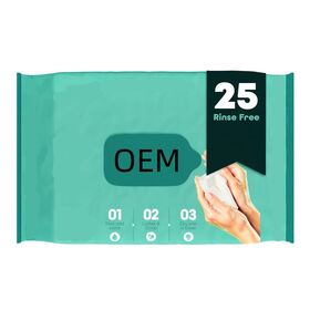 Lingettes Nettoyantes Douche Bio PH Équilibré Ultra Douces Sans Rinçage