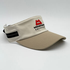 Visière de sport ajustable blanche de haute qualité avec logo brodé, casquette de plage pour hommes et femmes