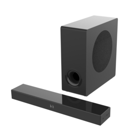 Mejor Venta Barra de Sonido Bluetooth Slim de 80W con Subwoofer Cableado para Uso Doméstico