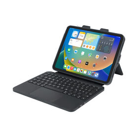 Étui Clavier Folio pour iPad Pro 11 Pouces M4 2022, Touchpad Pro 11 Rétroéclairé RGB avec Trackpad en Métal 2024
