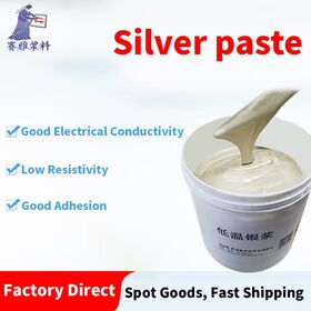 Silberpaste, Niedertemperatur-Silberpaste, wärmehärtende Allzweck-Silberpaste, Reparatur von niederohmigen Schaltungen