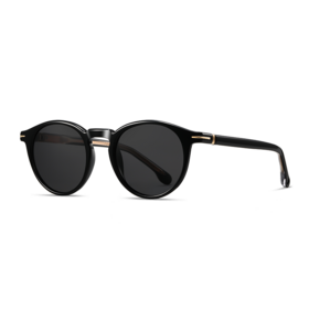 Stylische polarisierte runde Sonnenbrille für trendbewusste Outdoor-Fashion-Liebhaber
