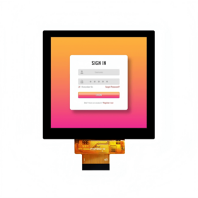 Fábrica del ODM del OEM módulo 720x720, MIPI RGB,400 Nits, panel LCD de la exhibición de TFT LCD de 4,0 pulgadas para los productos electrónicos industriales y de consumo
