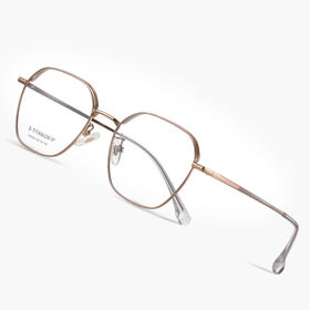 Monturas de Gafas de Titanio Ultraligeras y Elegantes con Colores de Contraste Brillantes en Stock - Armazones para Gafas