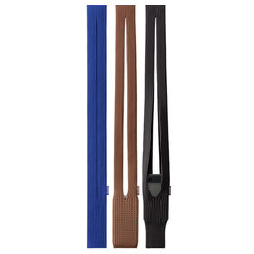 China Top Qualität iPhone Tasche mit langem Riemen in Saphirblau und Zimt, kurzem Riemen in Zitronengelb, Orange, Pink und Lila, ein Stück Stoff