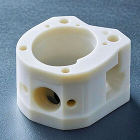 High Performance PEEK CNC Turned Automotive Components Precision Engineered Plastic Splash Guard for Engine Protection
