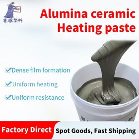 Pasta de soldadura térmica aplicada sobre sustrato cerámico