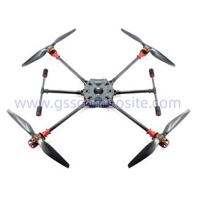 CNC FPV-Drohnenrahmen für MARK 4 V2 3K Kohlefaser H-Typ Rack 7" 295mm Radstand UAV-Ersatzteile Kohlefaser Quadcopter Rahmen