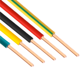 Kabel Bangunan Isolasi PVC Tanpa Selubung Inti Tunggal 6491B H07Z-U Tembaga Padat 1mm2-16mm2 Kabel Domestik