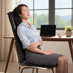 Manufacturer Smart Human Like Kneading Vibration Heating Massage Cushion Multifunctional for Home Use