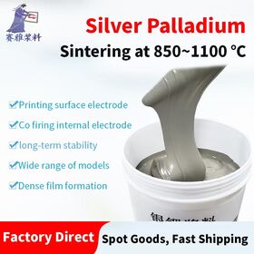 Die Sintertemperatur von Silber-Palladium-Paste für gemeinsam gebrannte interne Motoren beträgt 850~1100 °C