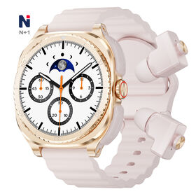 Nouvelle Montre Connectée Créative avec Écran Rond HD 360*360 NWZ16 et Écouteurs TWS - Montre Intelligente pour Samsung
