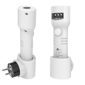 OEM Lámpara de pared LED para interiores con sensor de movimiento, recargable por USB, linterna enchufable portátil, luces nocturnas inalámbricas