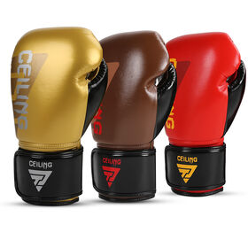 Professional Custom Logo Fit Boxing Gloves Pu Leather Personalized Best Muay Thai Training Punching Boxing Gloves