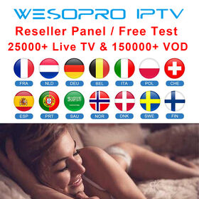 Hot Sale Promax Strong 8K IPTV-Abonnement 12 Monate 4K tivione Mega Lion für Arabisch, Deutschland, USA, UK, Kanada, Schweiz, Portugal