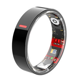 OKESYO Smart Ring Voor Dames En Heren, Smartring Met Oplaadhoes, 5 ATM Waterdicht Fitnesstracker Ring Compatibel Ios Android Slimme Ringen Slaap Hartslag Fysiologische Herinnering 2275631433