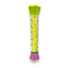 Acryl Flüssigkeits-Spiral-Tropf-Timer, Zappelspielzeug, Ornament-Souvenirs, 21 cm Flüssigkeits-Spiral-Tropf-Timer Stressabbau Spielzeug Schreibtischspielzeug