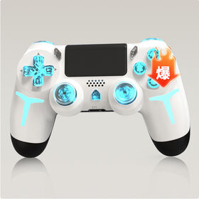 YLW nuevo privado PS 4 Gamepad luz RGB controlador inalámbrico con diseño ergonómico y motor de vibración para PS4 Joystick