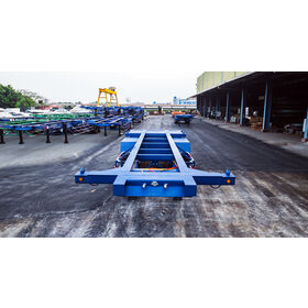 20ft Semi Trailer - 2 Axles, 4 Twistlocks for Strong and Efficient Container Transport | Chien You Vietnam