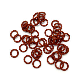 Small Red Silicone O Rings for Medical and Pharmaceutical
