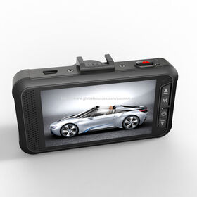 Service OEM d'usine Haut de Gamme 4K Noire DASH CAM 3.0" LCD Haute Résolution, WiFi, GPS Capteur CMOS Basse Lumière