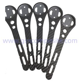 Hochwertige reine Kohlefaser-Code-Tischhalterung, Radstandrahmen, Kohlefaser-Drohnenarme, FPV-Racing, UAV-Quadrocopter-Rahmen