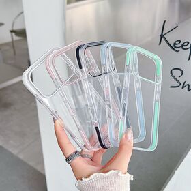 Wholesale Shockproof Candy Color Transparent Acrylic Case for iPhone 17 Pro Max 17 Pro Back Cover Case