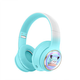 OEM Over-ear Wireless Bluetooth Headphones Color Backlit Headphones, Space Capsule Style, Cute Cartoon Pet Bluetooth Headphones
