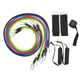 Multifunctional Pull Cord & Fitness Tubes for Full Body Strength Training