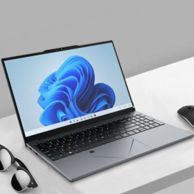 Portátil de Negocios 2026 15.6" con IA, AMD Ryzen 7 de 8 núcleos, 16 GB RAM, 1 TB SSD, de Carga Rápida
