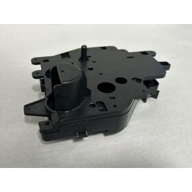 غلاف مصبوب PA66 GF35 مثبط للهب مع دقة أبعاد للإلكترونيات الصناعية عالية الكثافة