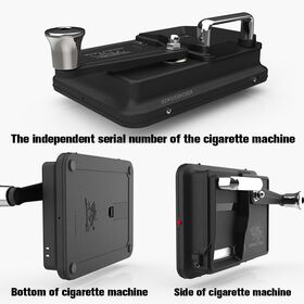 HERMIT CRAB EU Appearance Registered Aluminum Black Rolling Machine 8.0MM Tube Filling Efficient Roller for Household & Wholesale