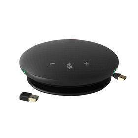 CT1BS Micrófono omnidireccional Bluetooth portátil, Micrófono de captación de escritorio, Micrófono Bluetooth, Altavoces inalámbricos