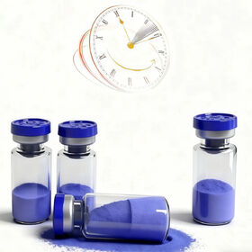 Lowest Price Ghk-Cu Peptide Copper Tripeptide-1 CAS 89030-95-5 Ahk-Cu 99% Purity