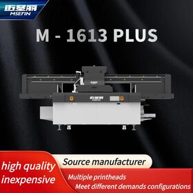 High Drop+M-1613Plus Color Printing Press+ CCD Compatibility+UV Color Printer for Card Holders+Toshiba CF3 Printing Head