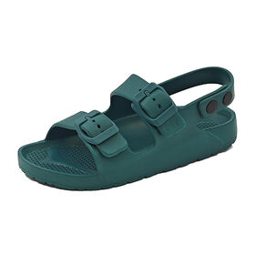 Sandales plates pour enfants en gros, sandales Birken d'été avec boucle réglable