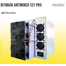Vente en gros de mineur de Bitcoin 234T Antminer S21 Pro pour l'exploitation minière industrielle en gros
