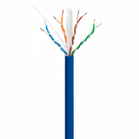 Câble Ethernet Cat6A en Vrac, Câble Réseau Internet Solide, 550Mhz, UTP, Fil de Cuivre Pur, 10G, 23AWG, PVC, Bobine en Bois de 1000 pieds