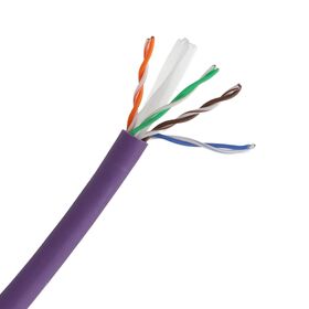 Kabel Ethernet CAT6A 1000ft Bulk, Kabel Jaringan LAN 23AWG Solid CU U/UTP 550MHz, Kabel Internet Kecepatan Tinggi untuk Gaming, Streaming, Kantor