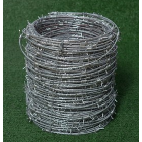Factory Hot Dipped Galvanized PVC Traditional/Double Twist Single Strand Barbed Fence Wire