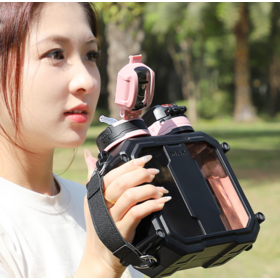 Wholesale double-ware storage sports water bottles, large-capacity student water cups, sports and outdoor water cups