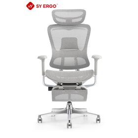 Modern Swivel Revolving Manager Executive High Back Full Mesh Ergonomic Office Chair with Adjustable Headrest