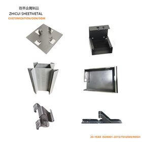 Kundenspezifische Blechbearbeitung für die Automobilindustrie, Präzisionsblechstanzteile aus verzinktem Blech für Autohalterungen