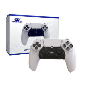 YLW PS5 Wireless Controller with Dual Vibration, Smart Button Layout, and Extended Battery Life, UKCA Marked