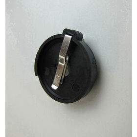 حامل بطارية عالي الجودة لبطارية ليثيوم CR2430 واحدة، نوع DIP. يمكن استخدامه في العديد من المنتجات والألعاب الإلكترونية.