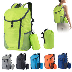 Mochila de Senderismo Unisex de Gran Capacidad, Bolsa de Viaje Impermeable con Forro de Poliéster y Cierre de Cremallera Segura para Aventuras al Aire Libre