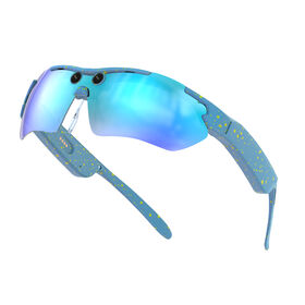 Intelligente KI-Bluetooth-Brille mit 800W HD-Kamera für Outdoor-Radfahren, Sport, Foto- und Videoaufzeichnung
