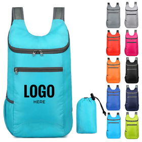 Multi-Functional Folding Backpack Waterproof Lightweight for Hiking Outdoor Sports Travel Custom Logo Welcome for Promotion Gifts